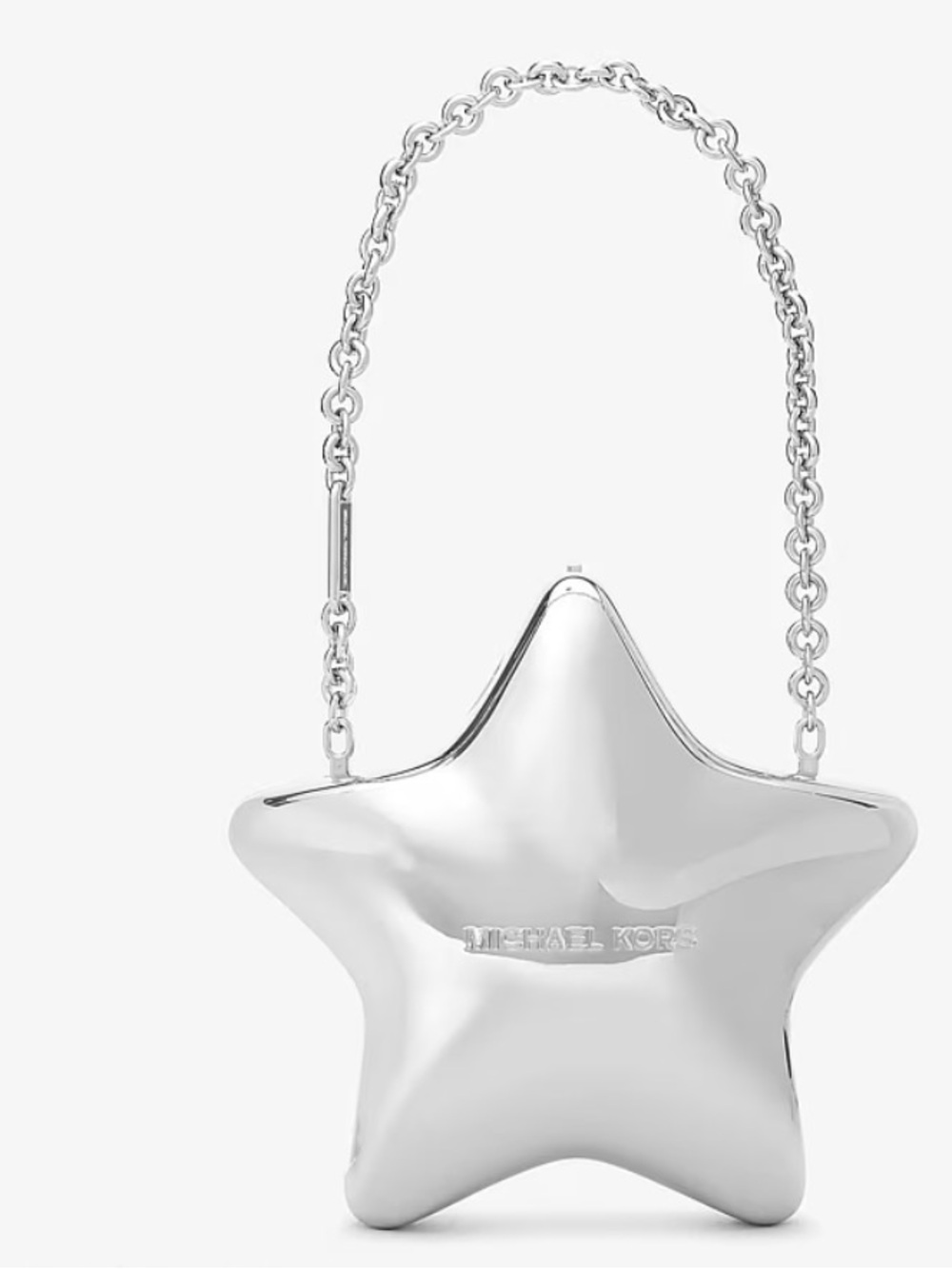 MICHAEL KORS  Darla Small Silver-Tone Star Convertible New original price $278
